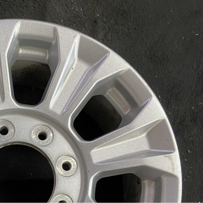 18" FORD F250SD PICKUP 20-22 18x8 aluminum 8 spoke silver Original OEM Wheel Rim