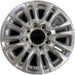 20" SILVERADO 2500 PICKUP 20-23 20x8.5, 16 spoke Original OEM Wheel Rim - Front View