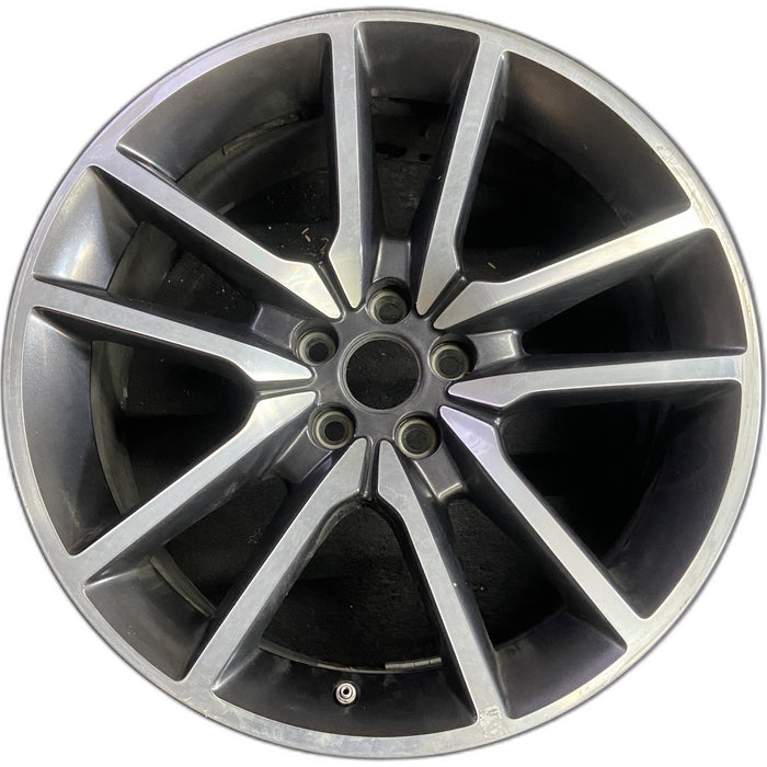 20" CHALLENGER 20 20x8 , , V spoke Original OEM Wheel Rim - Front View