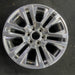 20" SIERRA 1500 PICKUP 19 , 20x9, 12 spoke, V spoke, opt RTL Original OEM Wheel - Angle View