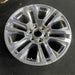 20" SIERRA 1500 PICKUP 19 , 20x9, 12 spoke, V spoke, opt RTL Original OEM Wheel - Side Profile