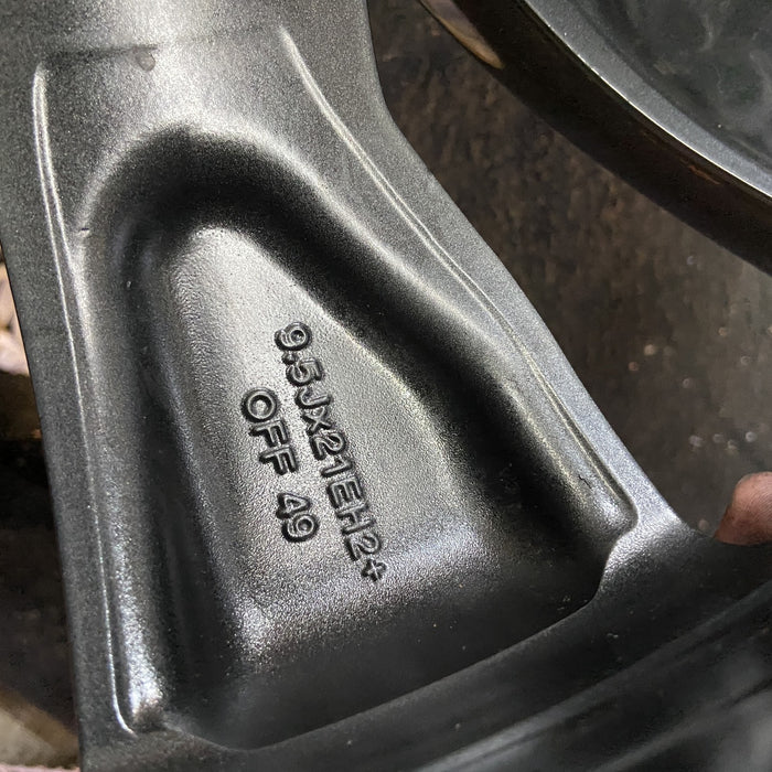 21" DISCOVERY 17-19 21x9.5 , 9 spoke, machined face Original OEM Wheel Rim