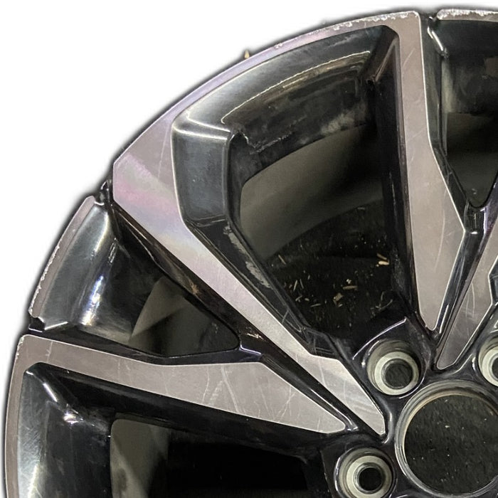 18" CIVIC 17-18 18x8 alloy w/o outer red accent; Hatchback 10 spoke Original OEM Wheel Rim