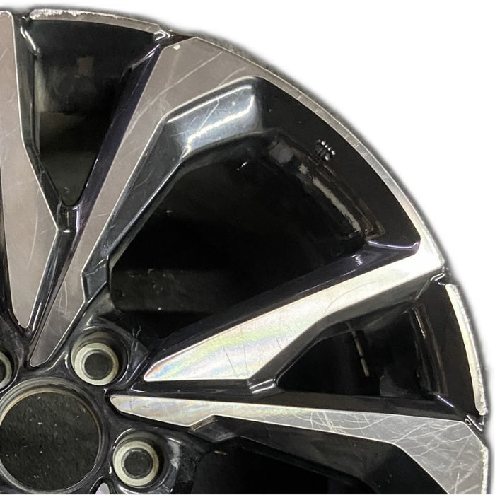 18" CIVIC 17-18 18x8 alloy w/o outer red accent; Hatchback 10 spoke Original OEM Wheel Rim