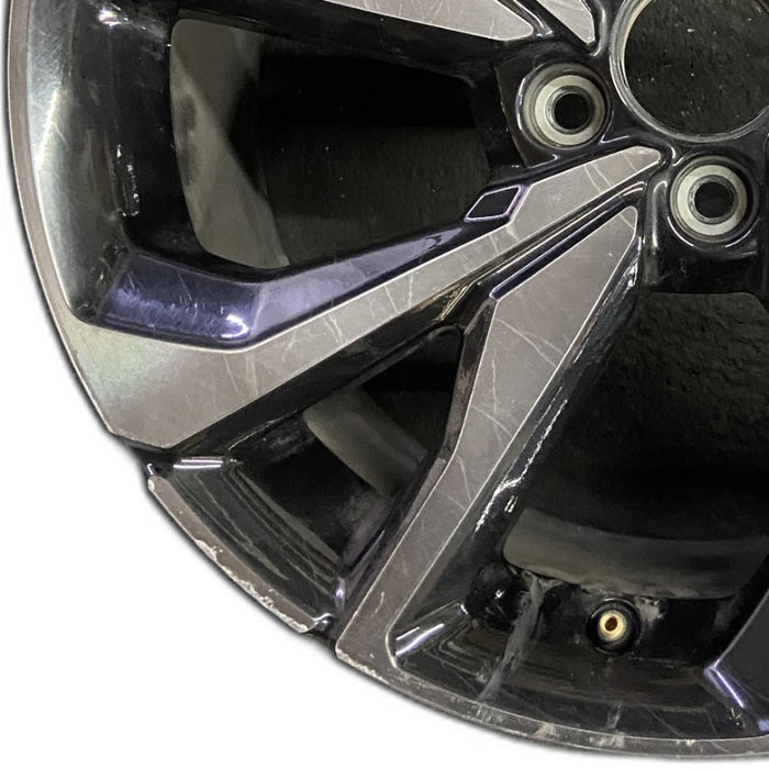 18" CIVIC 17-18 18x8 alloy w/o outer red accent; Hatchback 10 spoke Original OEM Wheel Rim