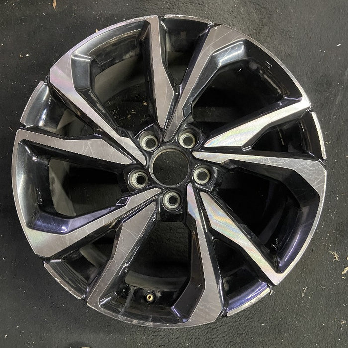 18" CIVIC 17-18 18x8 alloy w/o outer red accent; Hatchback 10 spoke Original OEM Wheel Rim