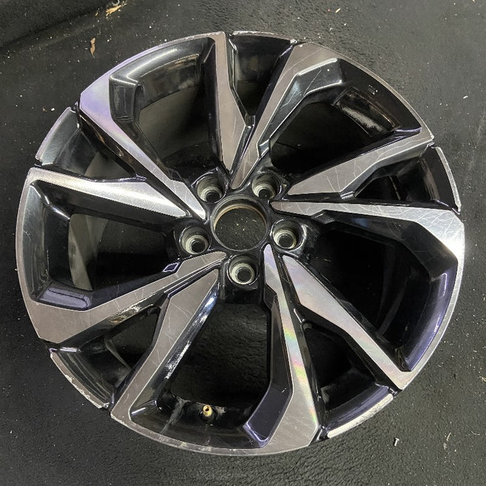 18" CIVIC 17-18 18x8 alloy w/o outer red accent; Hatchback 10 spoke Original OEM Wheel Rim