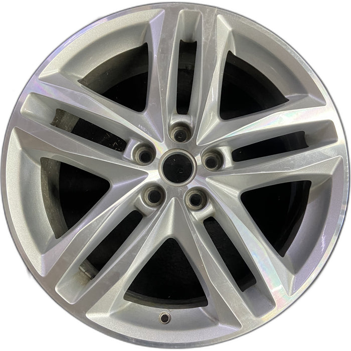 19" EQUINOX 18-19 19x7.5, 10 spoke Original OEM Wheel Rim - Front View