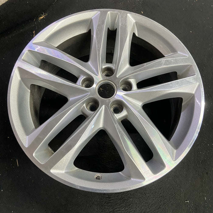 19" EQUINOX 18-19 19x7.5, 10 spoke Original OEM Wheel Rim - Side Profile