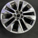 19" RAV4 19-20 19x7.5 , , silver inlay Original OEM Wheel Rim - Side Profile