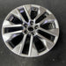19" RAV4 19-20 19x7.5 , , silver inlay Original OEM Wheel Rim - Close-Up Detail