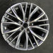 20" XT4 24-25 20x8.5, 5 V spoke Original OEM Wheel Rim - Angle View