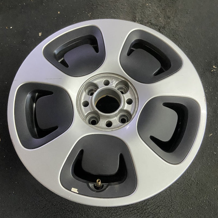 15" FIAT 500 13 2 Dr 15x6.5 silver Original OEM Wheel Rim - View 7