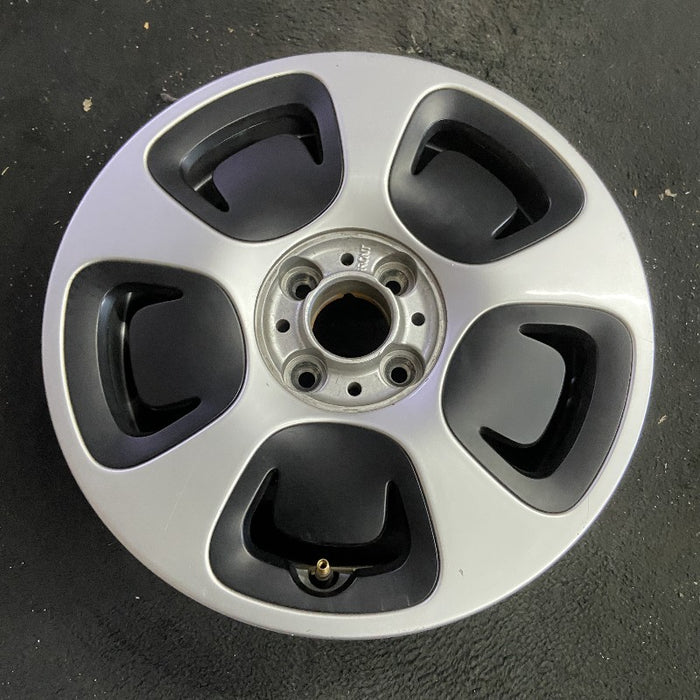 15" FIAT 500 13 2 Dr 15x5.5 silver Original OEM Wheel Rim - View 7