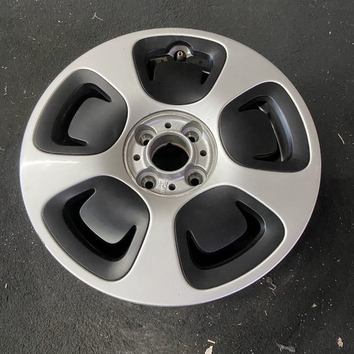 15" FIAT 500 13 2 Dr 15x5.5 silver Original OEM Wheel Rim - View 8