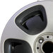 15" FIAT 500 13 2 Dr 15x5.5 silver Original OEM Wheel Rim - Angle View