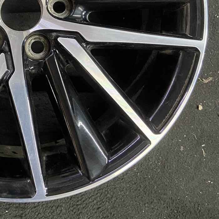 18" CAMRY 21-24 18x8 alloy 15 spoke machined black Original OEM Wheel Rim
