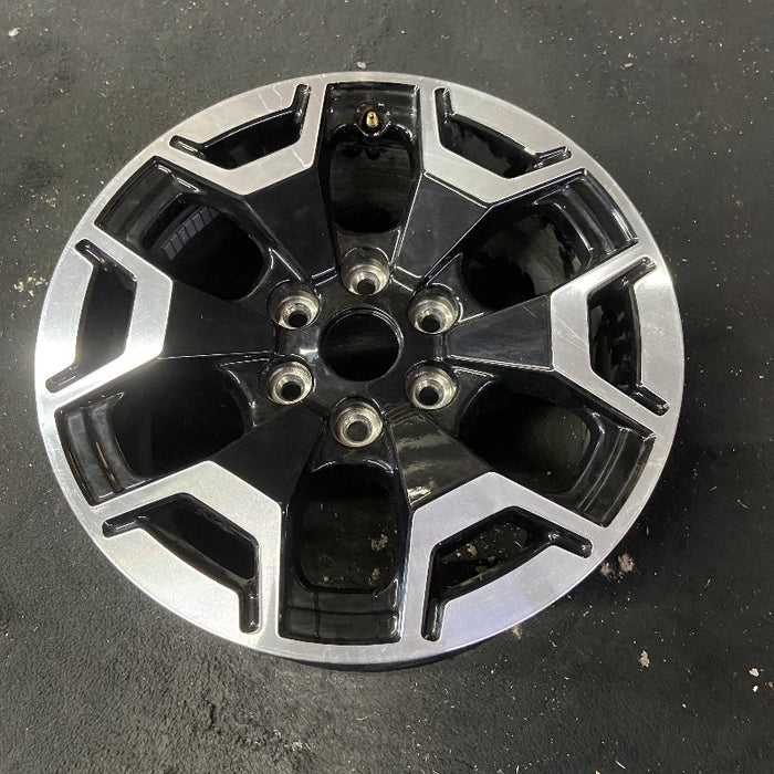 18" FORD F150 LIGHTNING 22-24 18x8.5 machined black Original OEM Wheel Rim - View 8
