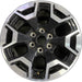 18" FORD F150 LIGHTNING 22-24 18x8.5, machined black Original OEM Wheel Rim - Front View