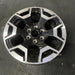 18" FORD F150 LIGHTNING 22-24 18x8.5, machined black Original OEM Wheel Rim - Close-Up Detail