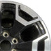 18" FORD F150 LIGHTNING 22-24 18x8.5 machined black Original OEM Wheel Rim - Side Profile