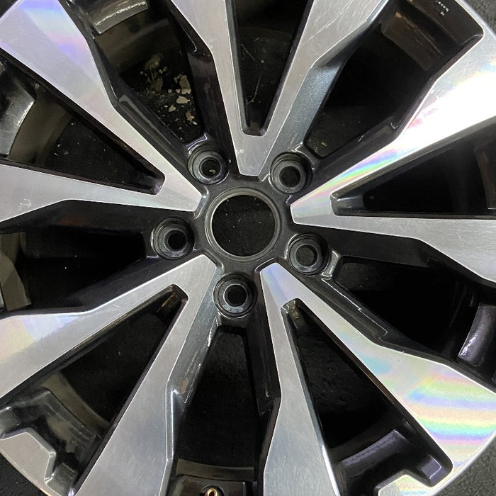 18" LEGACY 15-16 18x7 alloy Wag Original OEM Wheel Rim - Angle View