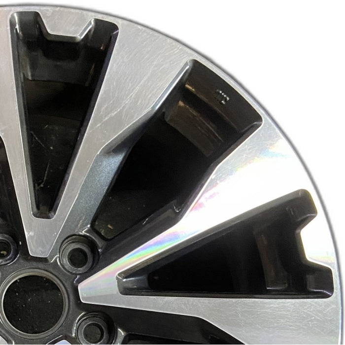 18" LEGACY 15-16 18x7 alloy Wag Original OEM Wheel Rim - Side Profile