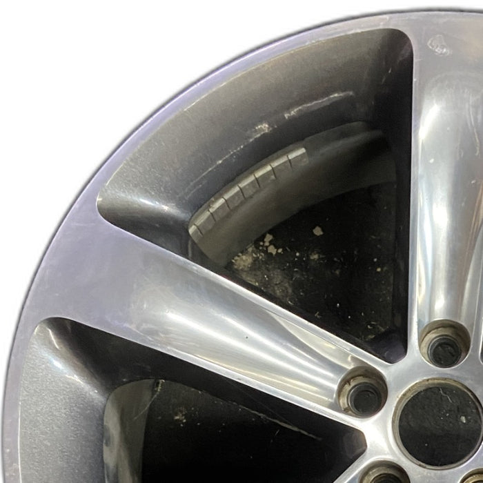 20" CHALLENGER 15-17 20x8 aluminum 5 individual spokes polished with pockets - Angle View