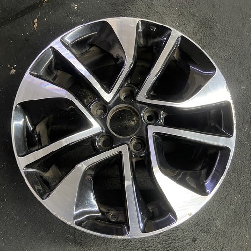 16" CIVIC 13 16x6.5, , curved 10 spoke Original OEM Wheel Rim - Angle View