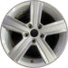 16" GOLF 15-17 16x6.5, alloy, 5 spoke, raised spokes Original OEM Wheel Rim - Front View