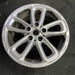 17" COUNTRYMAN 15-17 17x7, triangle spoke, dark gray Original OEM Wheel Rim - Side Profile