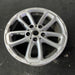 17" COUNTRYMAN 15-17 17x7, triangle spoke, dark gray Original OEM Wheel Rim - Close-Up Detail