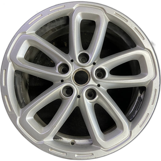 17" COUNTRYMAN 15-17 17x7, triangle spoke, dark gray Original OEM Wheel Rim - Front View