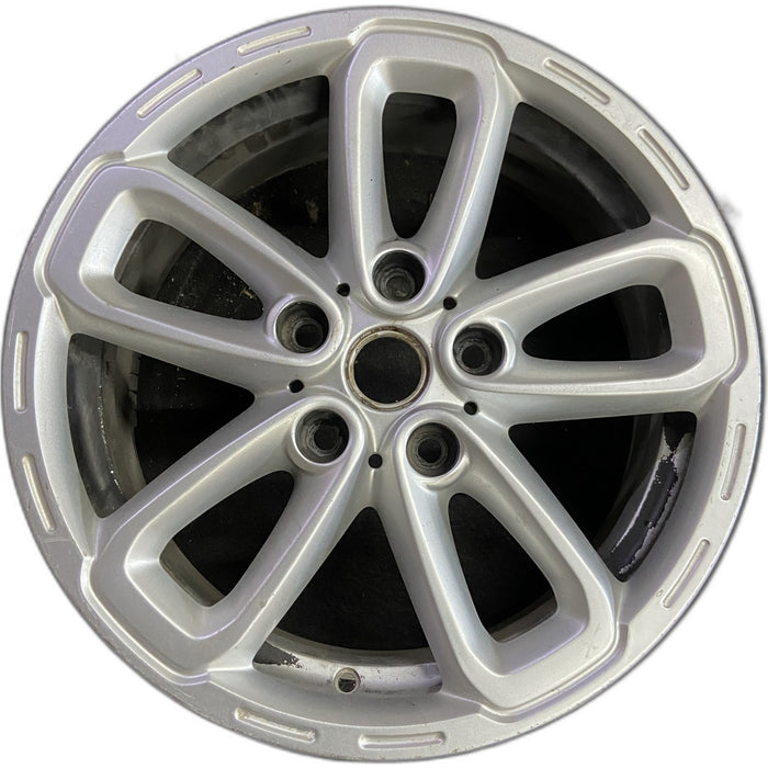 17" COUNTRYMAN 15-17 17x7, triangle spoke, dark gray Original OEM Wheel Rim - Front View