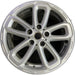 17" COUNTRYMAN 15-17 17x7, triangle spoke, dark gray Original OEM Wheel Rim - Front View