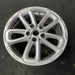 17" COUNTRYMAN 15-17 17x7, triangle spoke, dark gray Original OEM Wheel Rim - Close-Up Detail