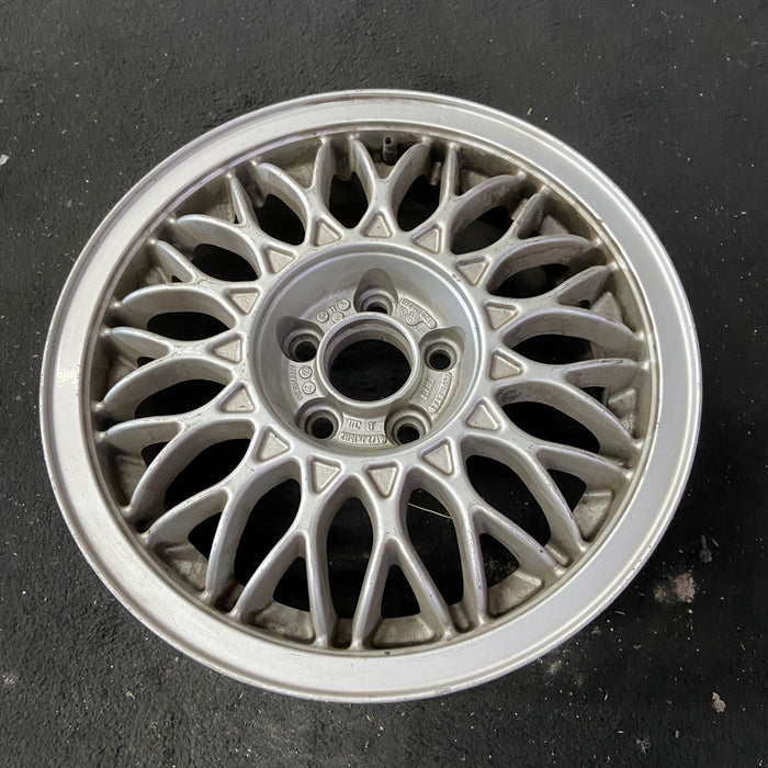 15" CORRADO 92 15x6.5 , 6 cylinder Original OEM Wheel Rim - Close-Up Detail