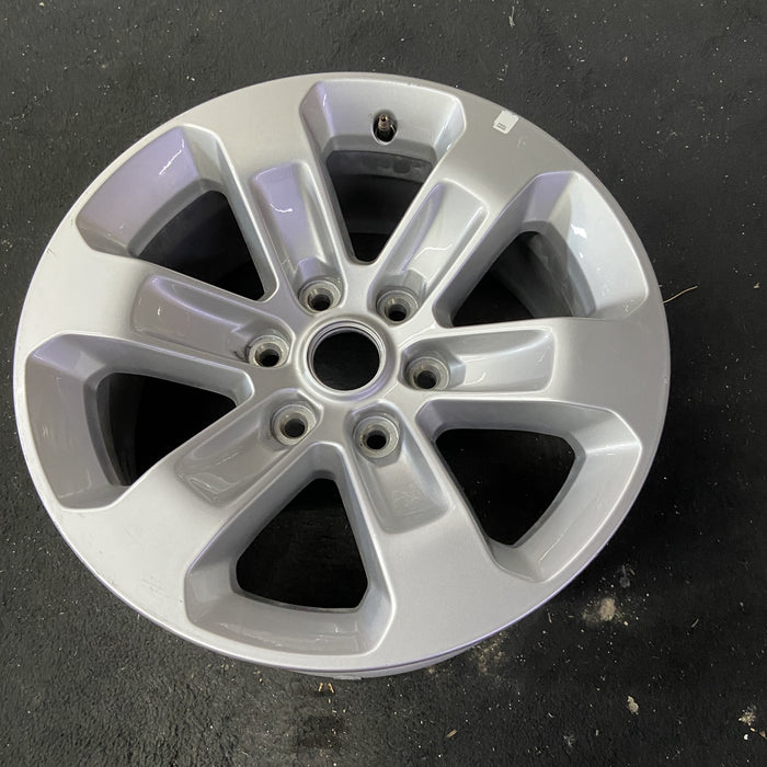 18" DODGE 1500 PICKUP 19-21 , 18x8 , , 6 spoke, opt WBC Original OEM Wheel Rim - Close-Up Detail