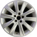 17" TIGUAN 09-11 17x7, 10 spoke, w/raised edge Original OEM Wheel Rim - Front View