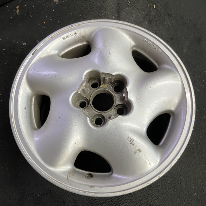 15" CELICA 90-93 15x6.5, alloy, R. Original OEM Wheel Rim - Side Profile