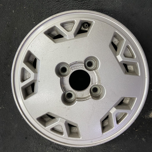 14" STANZA VAN 86-88 14x5.5 Original OEM Wheel Rim - Angle View