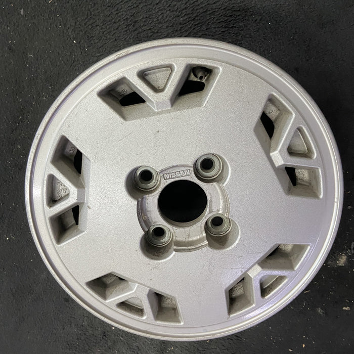 14" STANZA VAN 86-88 14x5.5 Original OEM Wheel Rim - Side Profile
