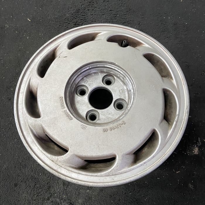 14" PULSAR 87-90 14x6 , L. Original OEM Wheel Rim - Close-Up Detail