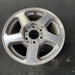 16" TRAILBLAZER 02-03 16x7, aluminum, 5 spoke, opt QC3 , Original OEM Wheel Rim - Close-Up Detail