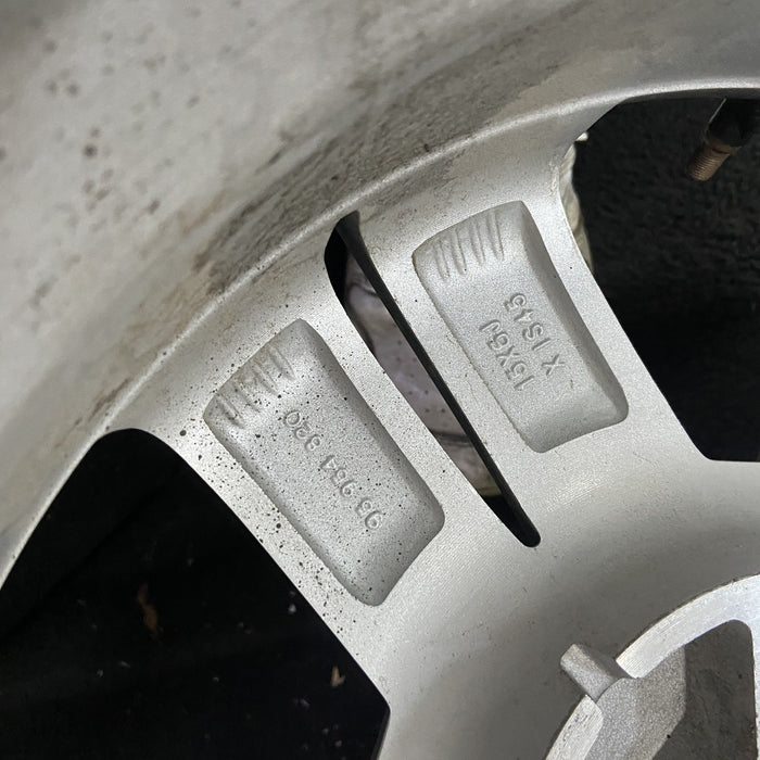 15" SPARK 13 , , twin spoke Original OEM Wheel Rim - Back View