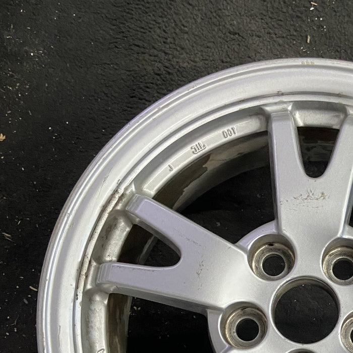 15" PRIUS 10-11 15x6 alloy 5 split spoke silver Original OEM Wheel Rim