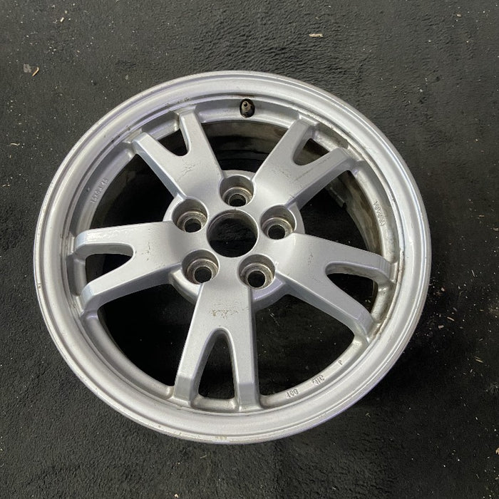 15" PRIUS 10-11 15x6 alloy 5 split spoke silver Original OEM Wheel Rim