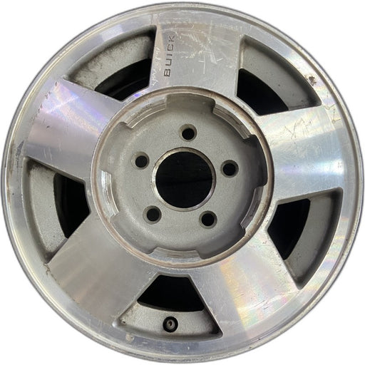 15" LESABRE 87-89 Sdn 15x6 5 spoke Original OEM Wheel Rim - Front View