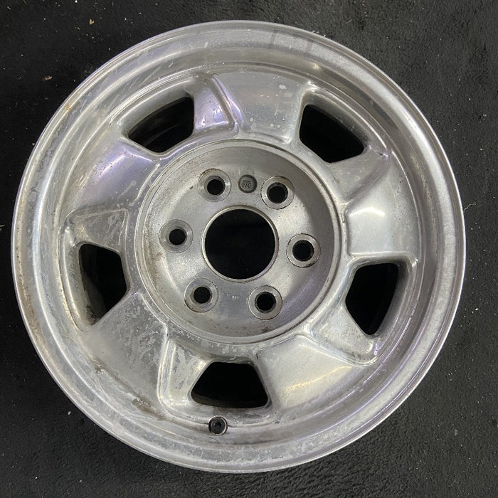 16" SUBURBAN 1500 00 16x7 aluminum polished opt PF9 Original OEM Wheel Rim