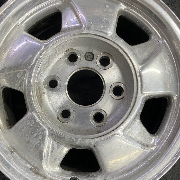 16" SUBURBAN 1500 00 16x7 aluminum polished opt PF9 Original OEM Wheel Rim